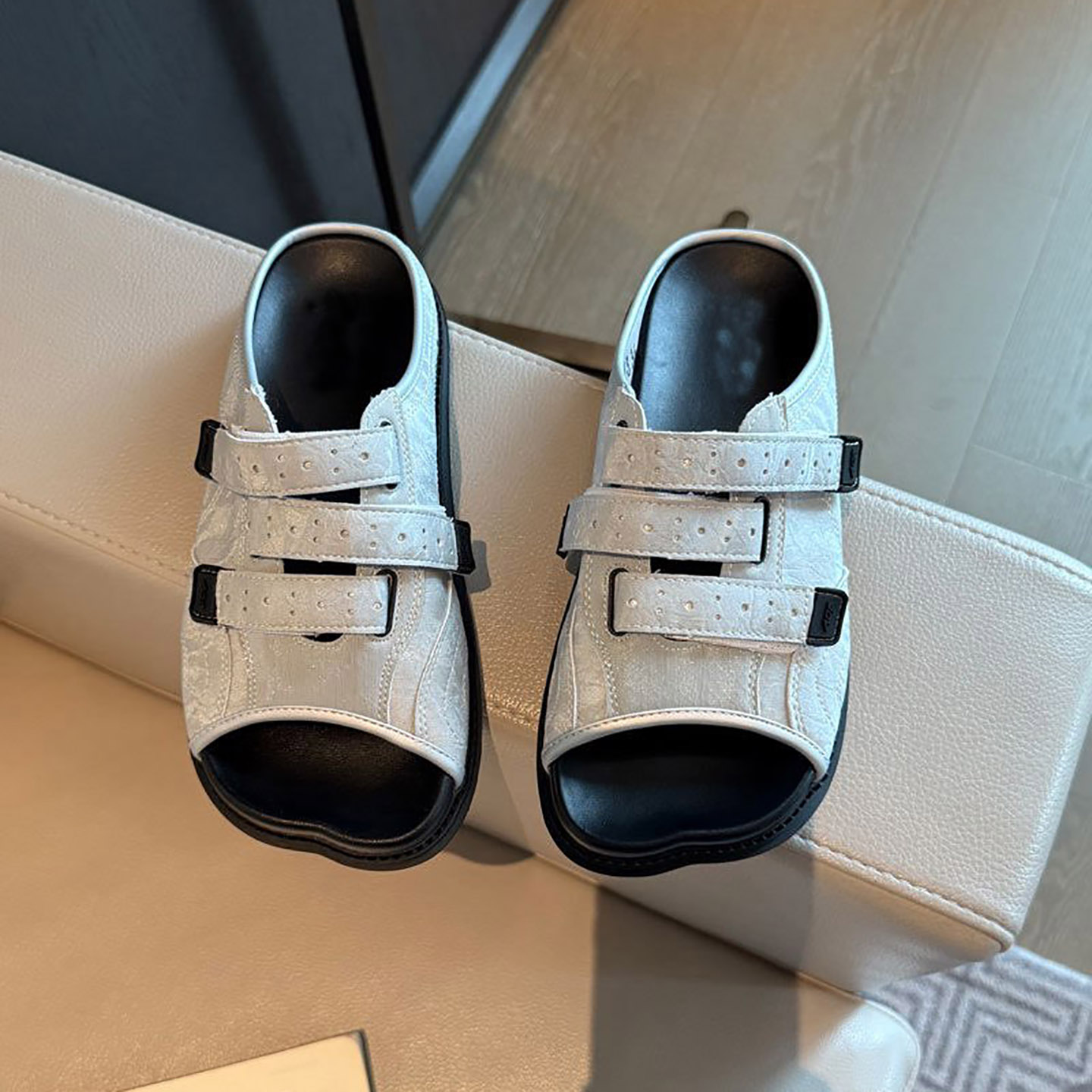 Leather Slide Mules, picture 2 of 4