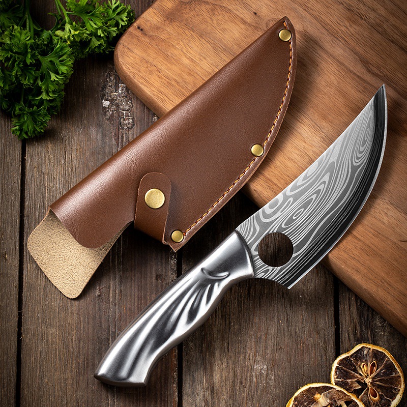 Bone cutting knife and cover