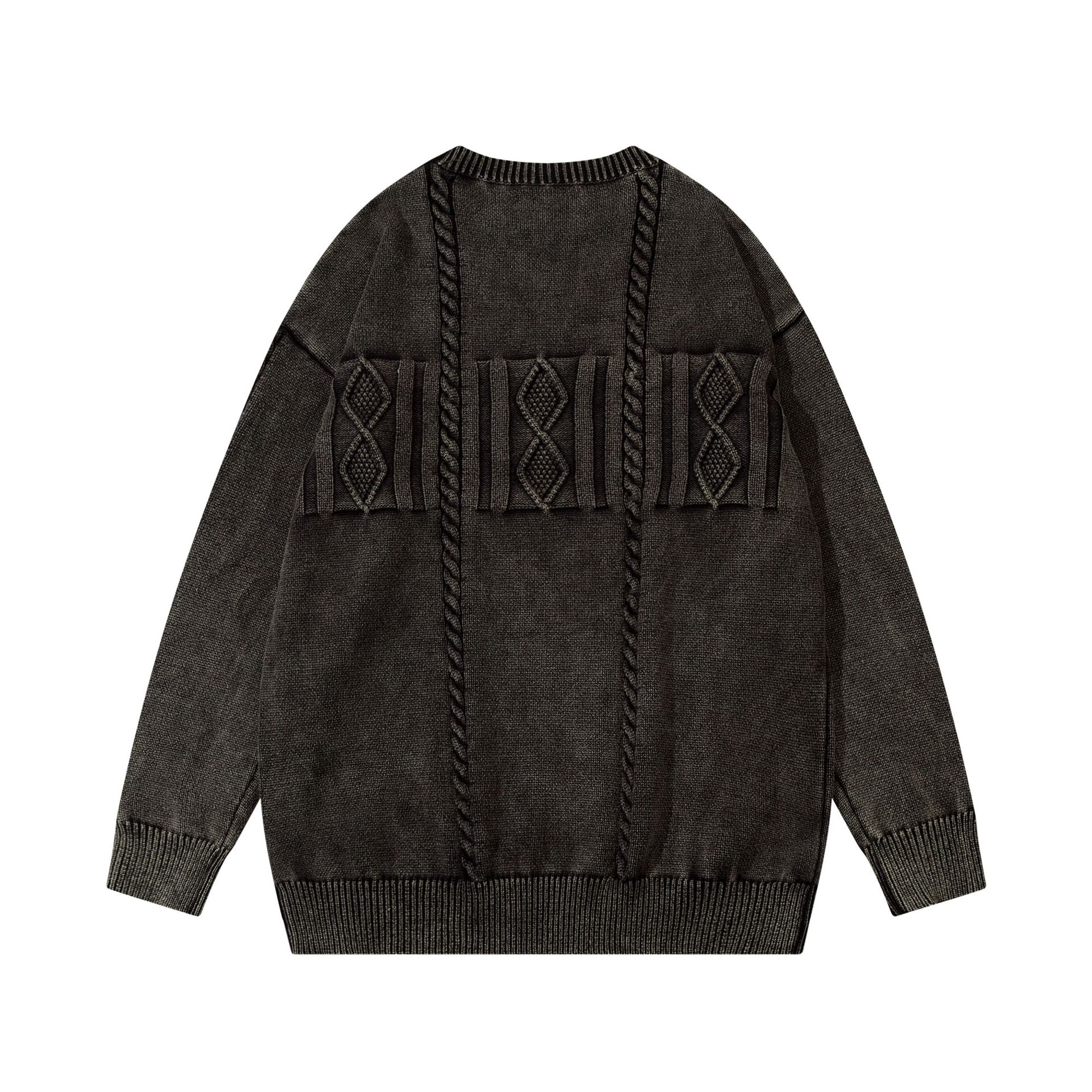 Title 9, Twist Washed Distressed Sweater Loose offers a ...