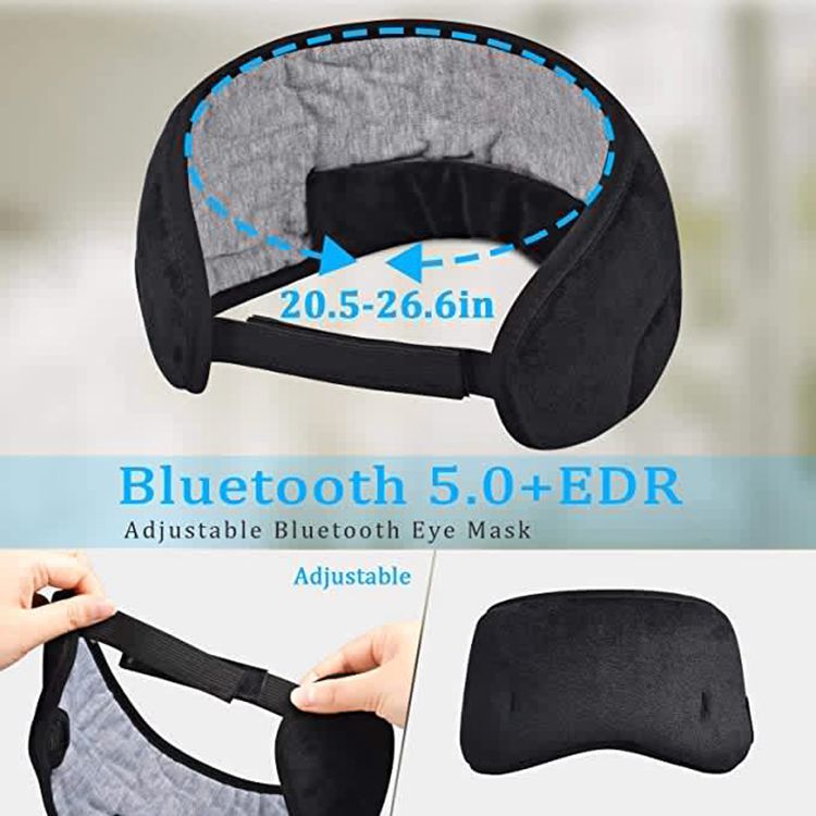 Bluetooth Music Eye Mask | Wireless Sleep Aid Relaxation | Dream Tech