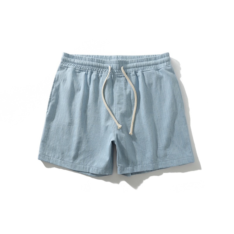 Denim Shorts Men's Washed Vintage Distressed