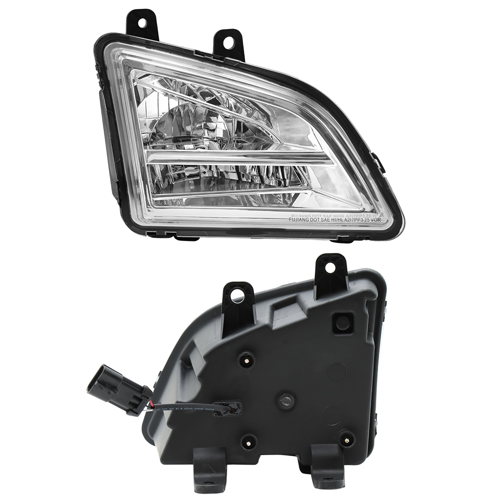 Fog Lights  Compatible With  2018   Volvo  VNL Chrome LED — foto 6