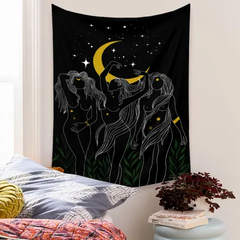 Bohemian Tapestry Room Decor Decorative Cloth Background