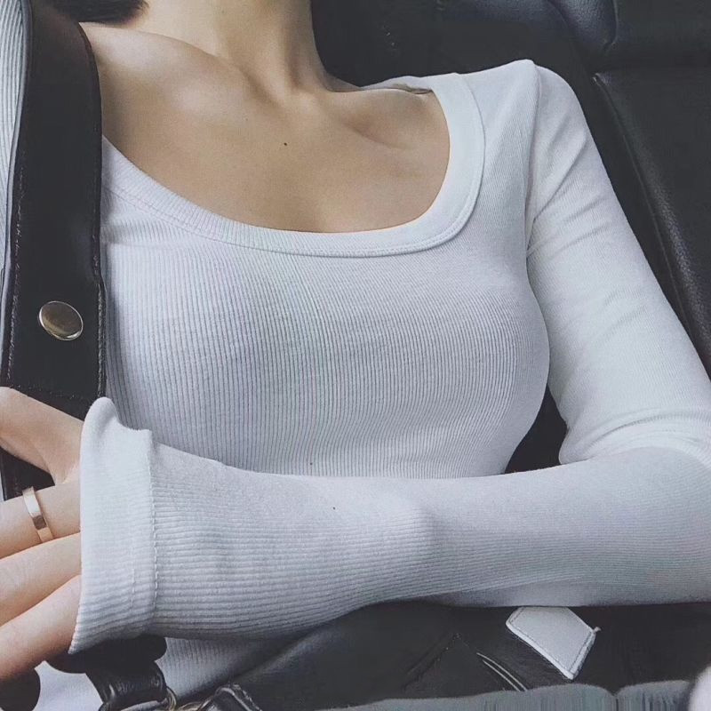 Women's Long-sleeved Shirt Carefully Machine Top