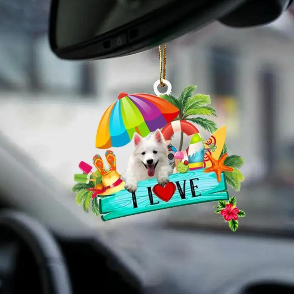 Colorful Car Pendant Interior Rearview Mirror Decoration