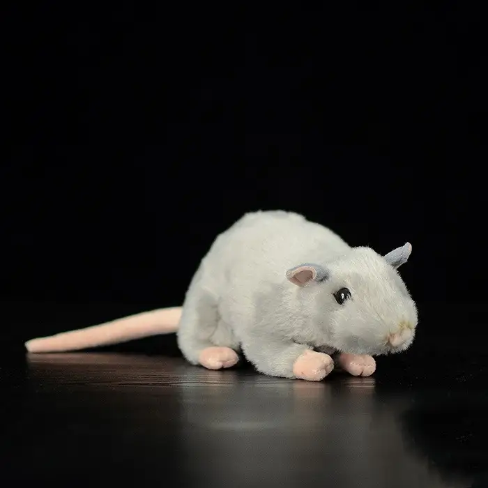Super Soft Gray Mouse Mouse Plush Toy