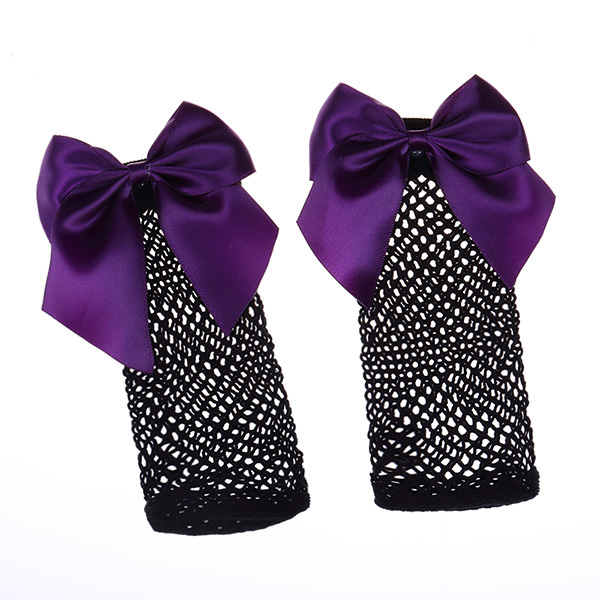 Purple bow