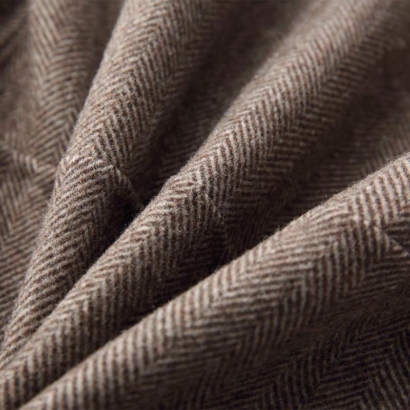 New Literary Retro Korean Short Woolen Coat