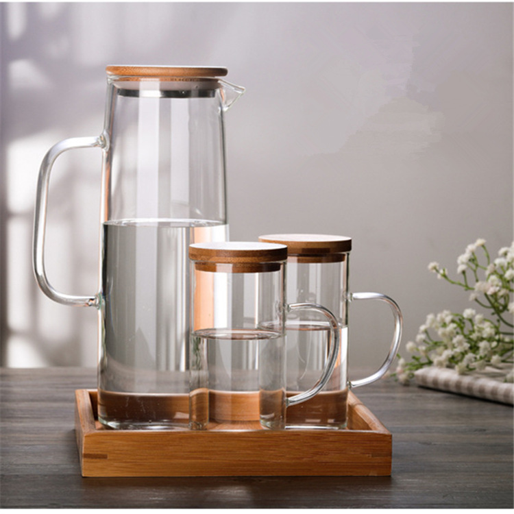 High Temperature Resistant Large Capacity Cold Water Cup Set With Cup