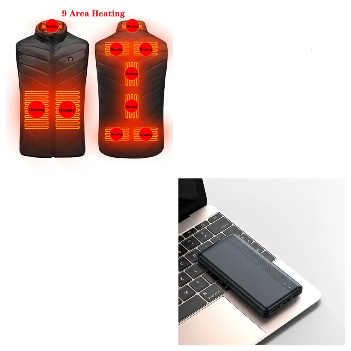 Heated Vest Washable Usb Charging Electric