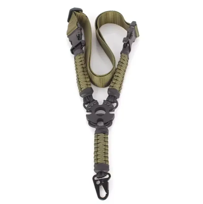 Hand Woven Nylon Safety Lanyard Single Point Adjustable Quick