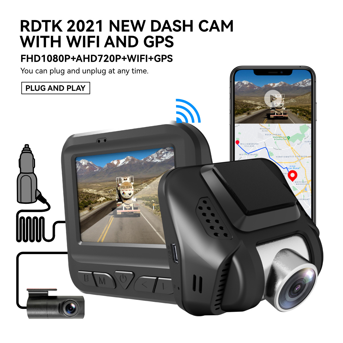 New A500 Hidden Driving Recorder — foto 4