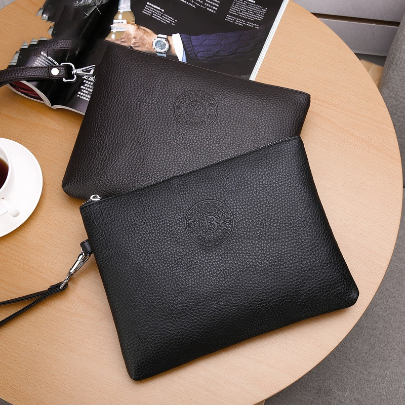 Casual Men's Clutch Bag Pu Soft Leather Men's — foto 9