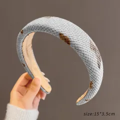Retro French Style Plush Hair Band For Women - 5 Style - View 1