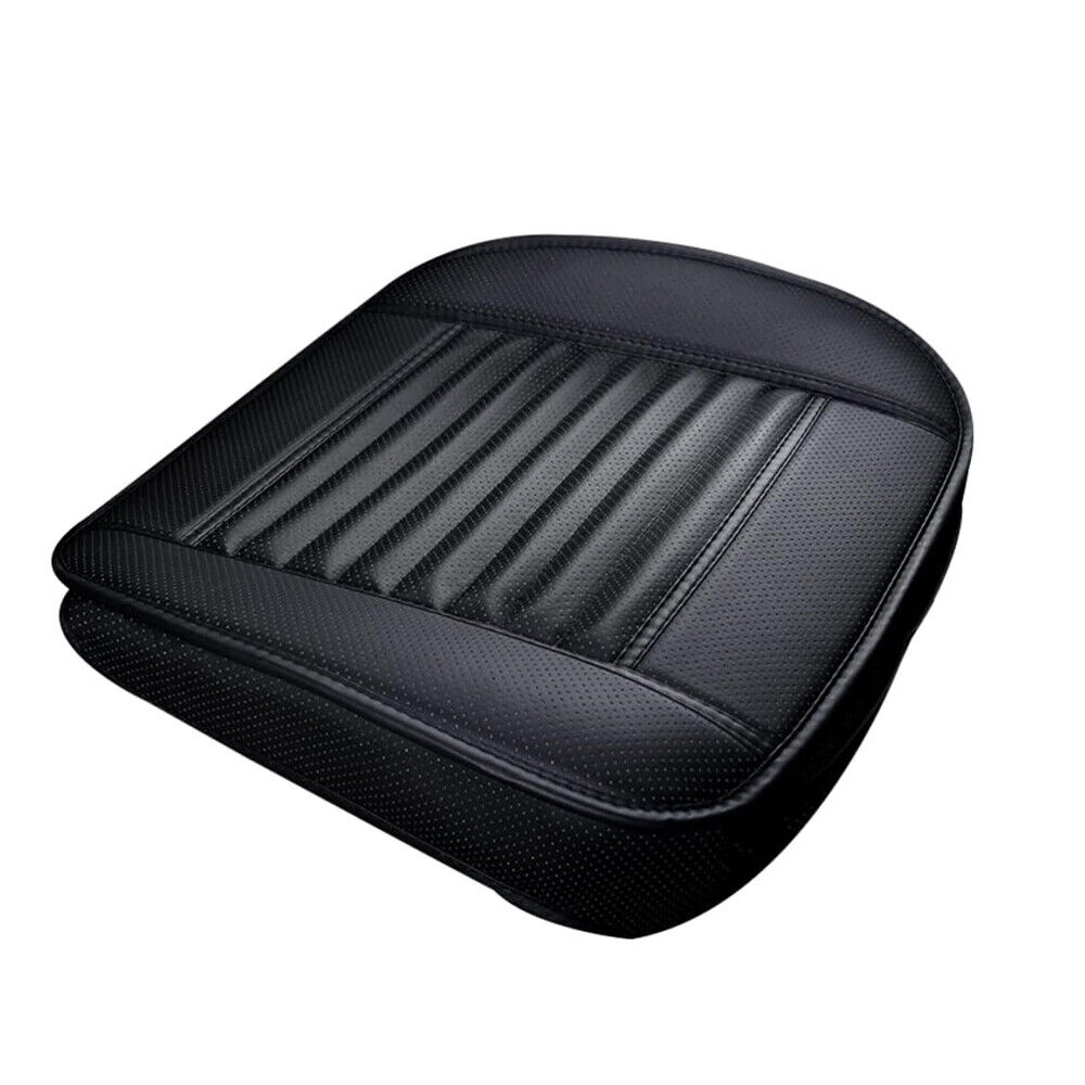 1Pcs 3D Car Front Seat Cover Pad Full Surround PU Leather Chair Cushion Mat 9