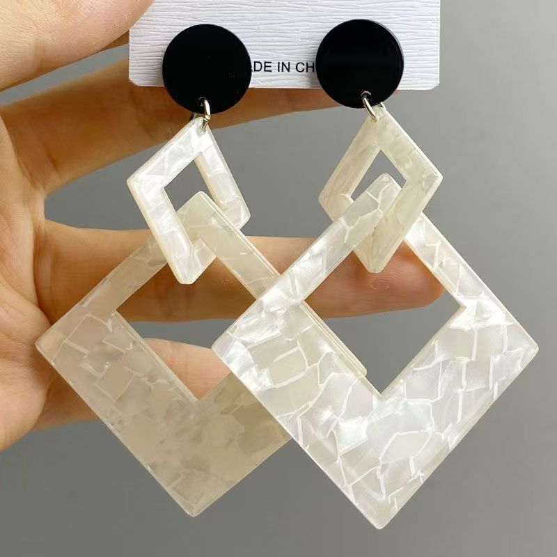 Long Cold Style Dangle Earrings, Korean & European Fashion Jewelry