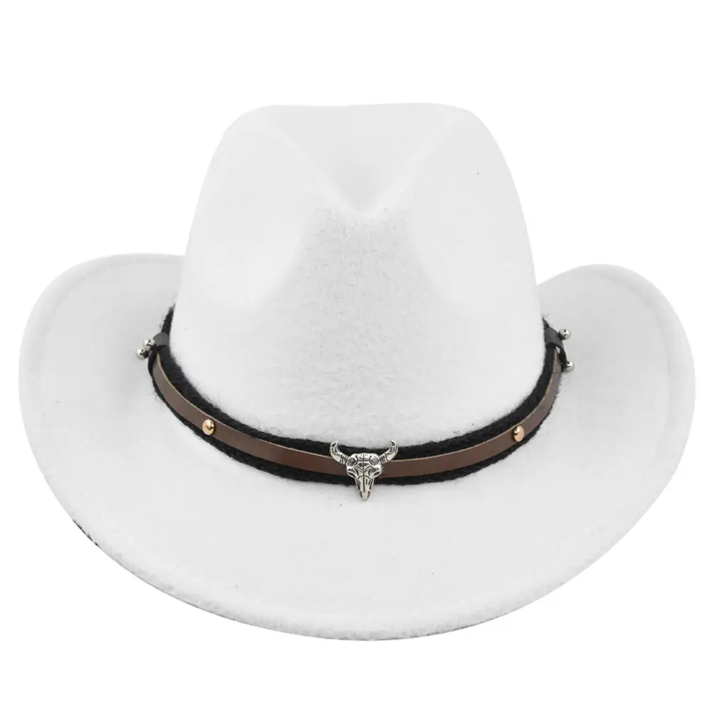 Cowhead Western Cowboy Hat Cornice