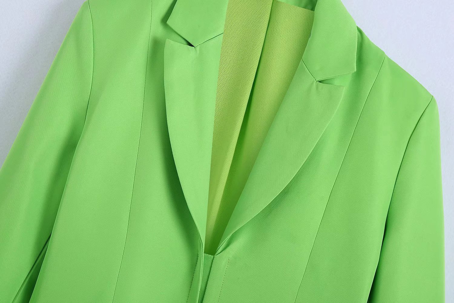 Women's New Fashion Temperament Casual Slim Long Coat Suit Dress