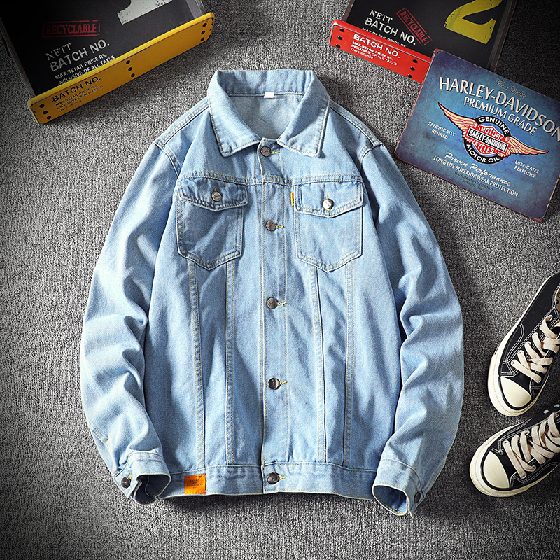 Men's Plus Size Denim Jacket Jacket