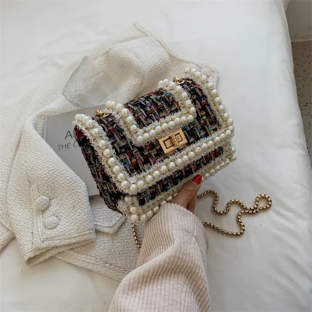 Western Style Chain Messenger Bag This Year Popular Shoulder Colourful - Shop at LoveMi