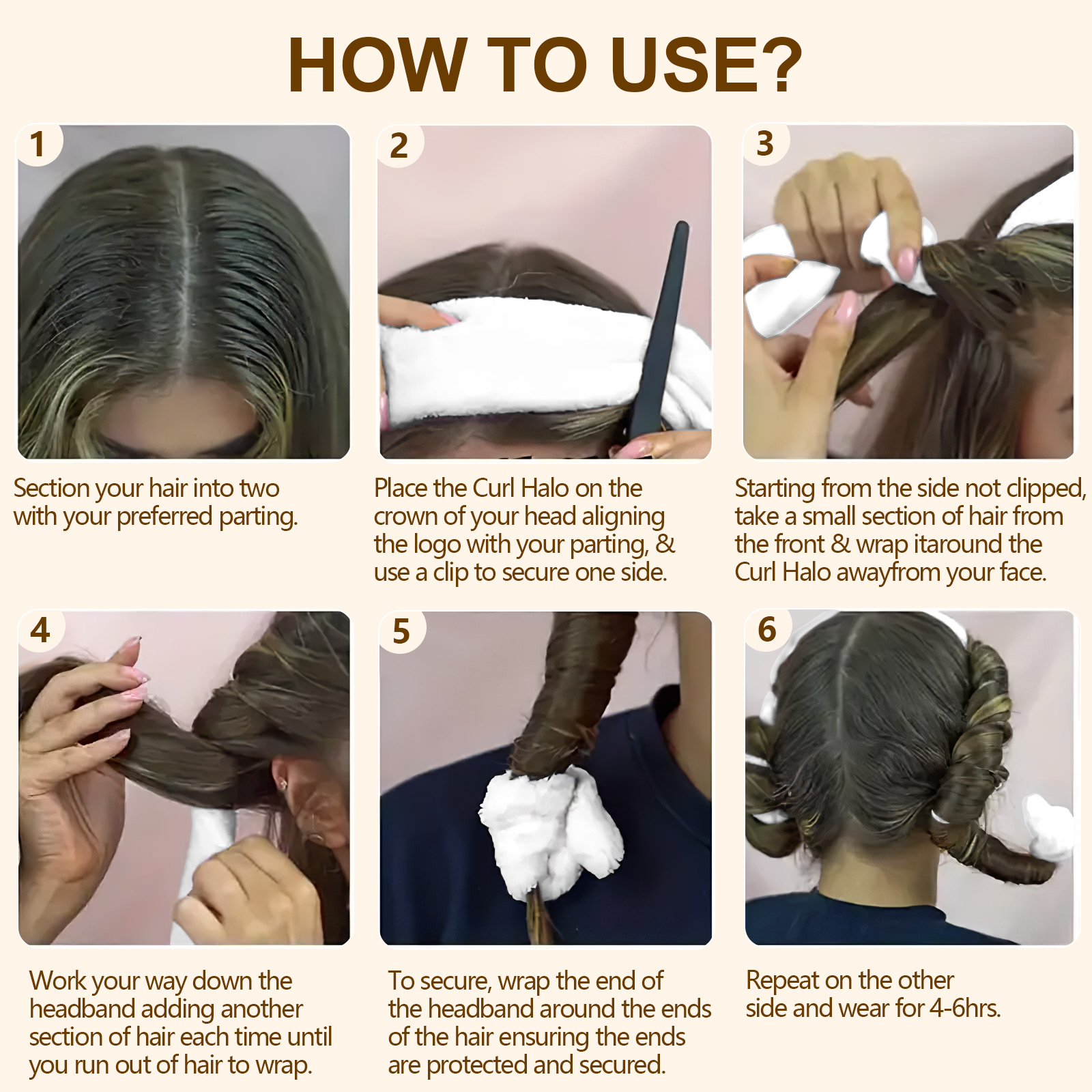 Satin Heatless Hair Curler, Lazy Natural Soft Wave DIY Heatless Curls For Sleep In Overnight, For All Hair Types 26