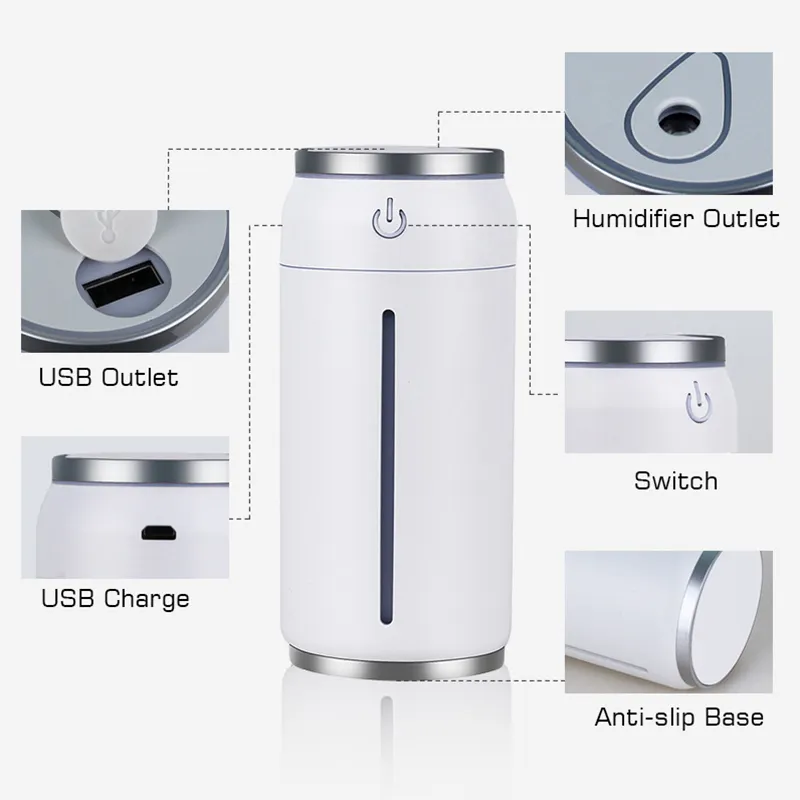 Hot Selling Car Humidifier 220ML Mini USB