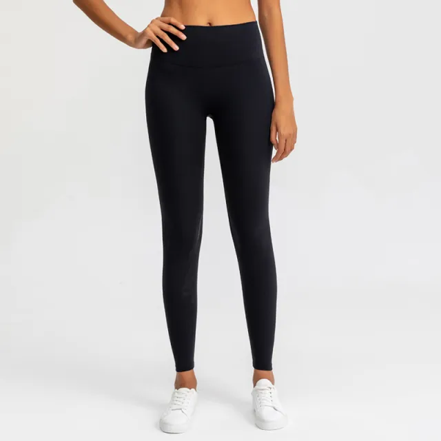 Autumn And Winter New Nude Women Yoga Pants No Embarrassment Line Black - Shop at LoveMi