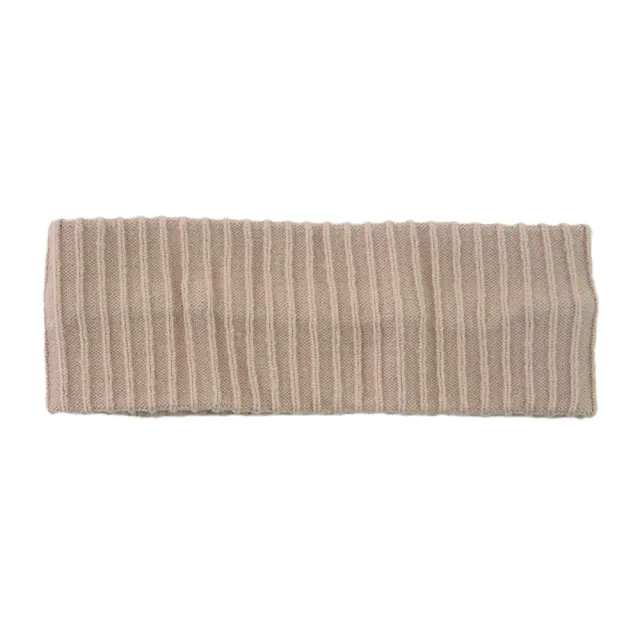Elastic Vertical Knitting Wool Headband Khaki - Shop at LoveMi