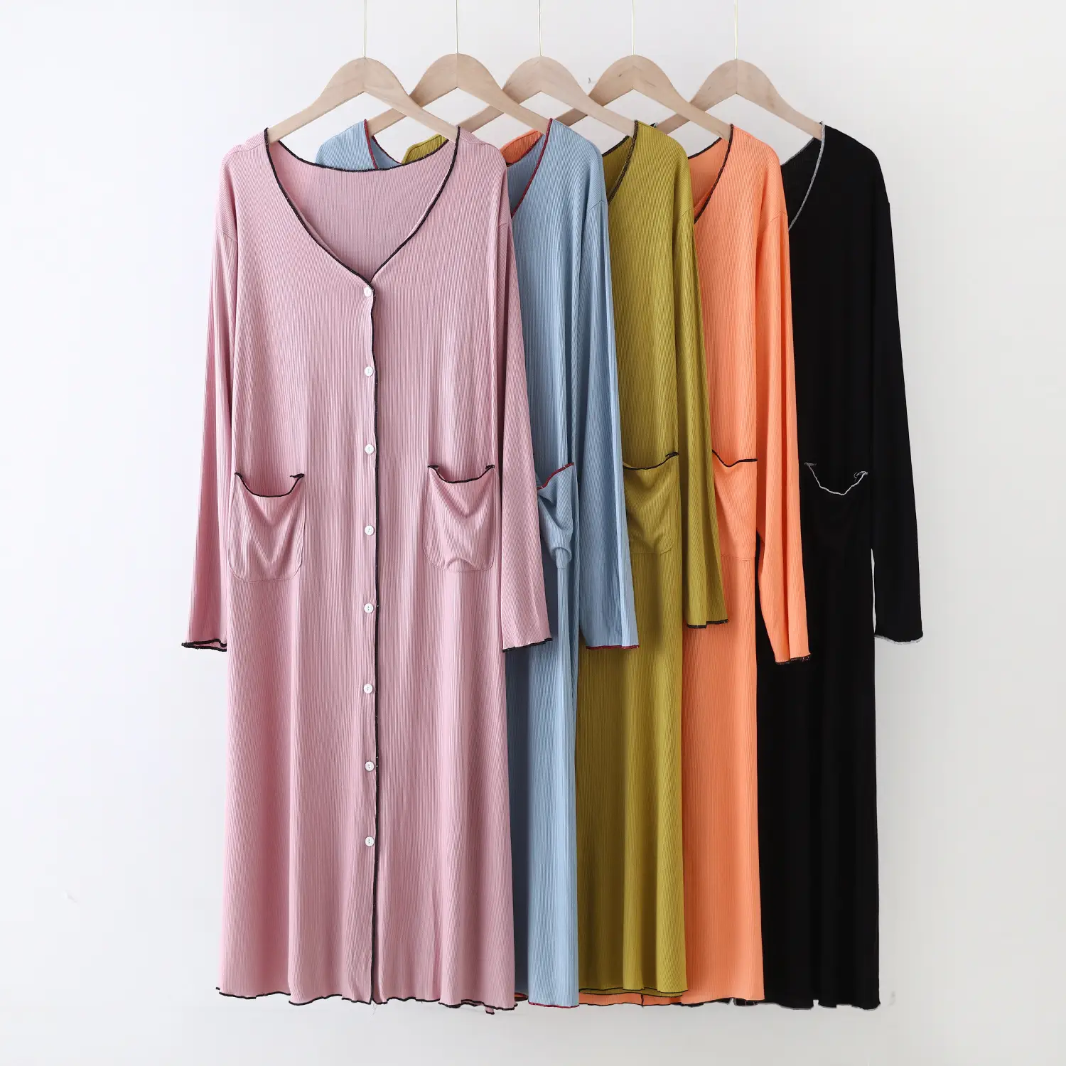 Threaded Sun Protection Loose Long Sleeve Shawl Long Coat