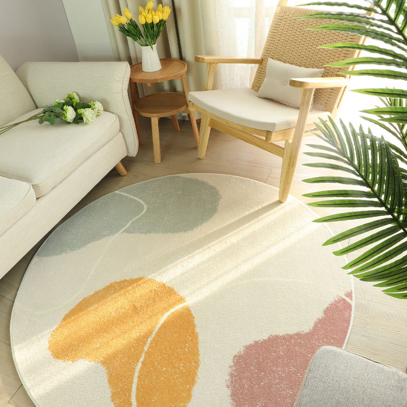eabf0d3b bff9 4df5 b703 7681d294b38f - Balcony Carpet Round Bedroom Ins Wind