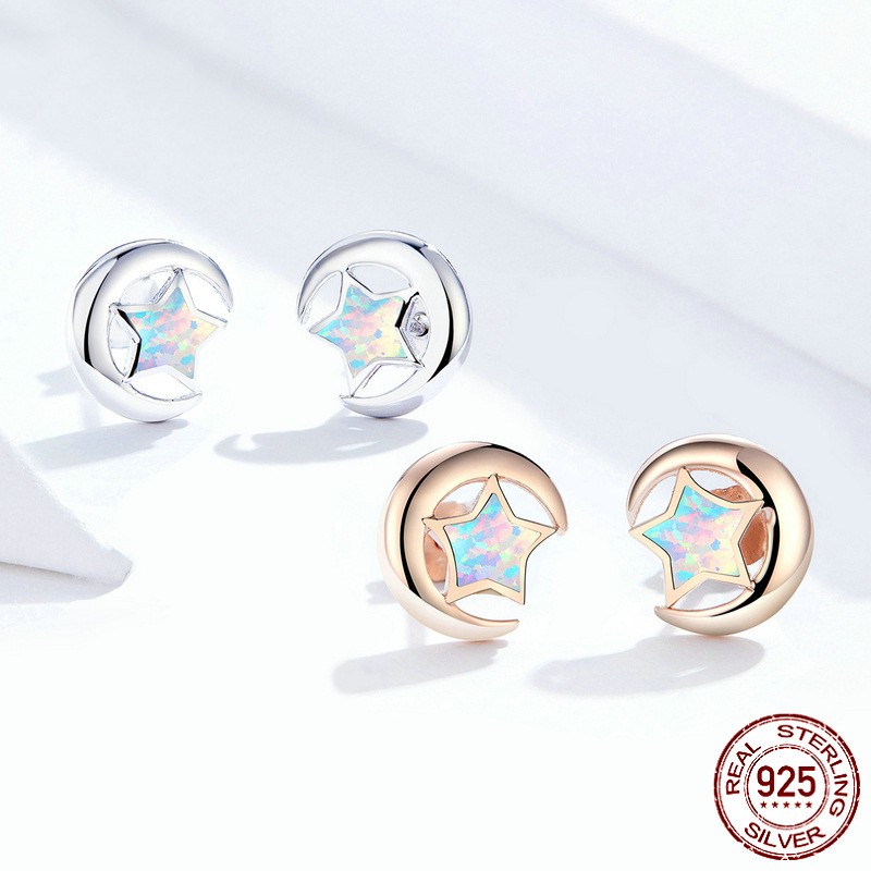 Title 5, Fashion Electroplated S925 Sterling Silver Earr...