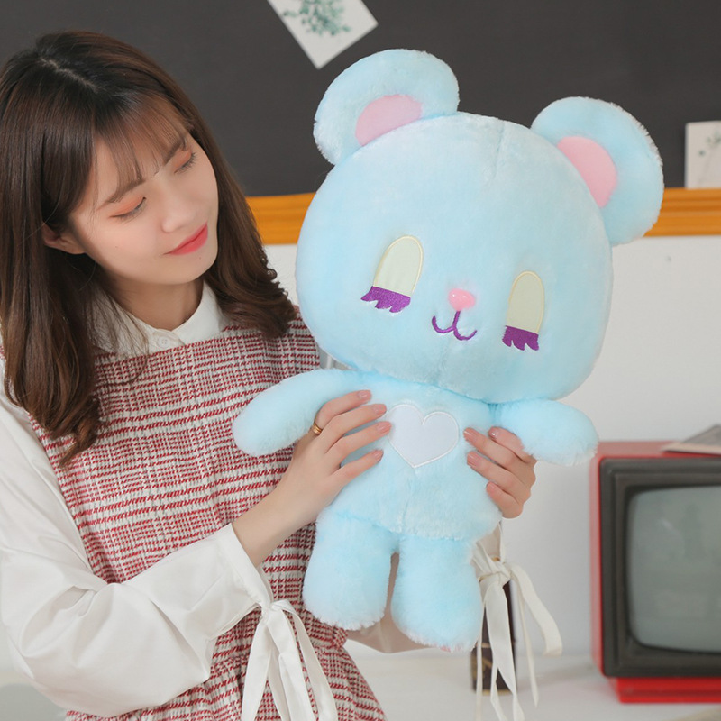 Title 4, Plush Toy Candy Colored Bear Bunny