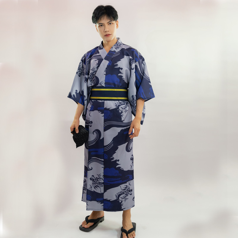 Men's Japanese Traditional Formal Wear Is Not Easy To Wrinkle