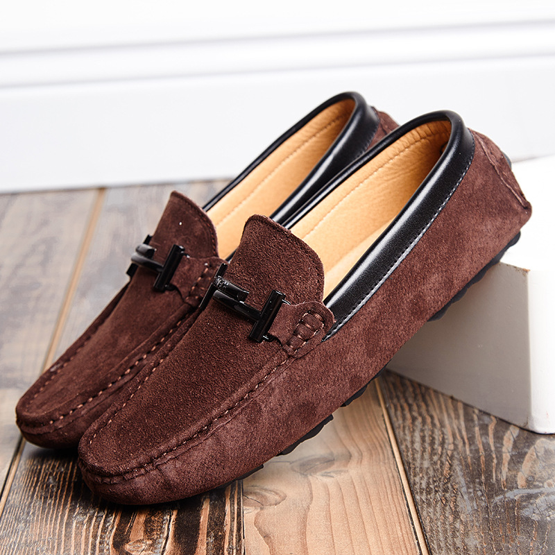 Title 6, Low-top suede flats