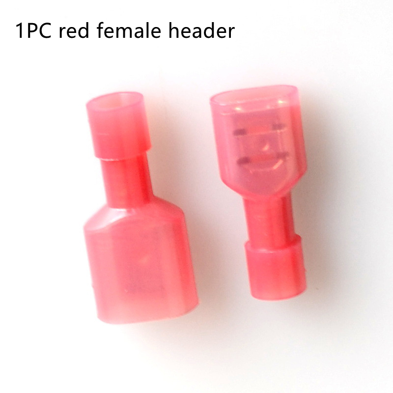 1PC red female header