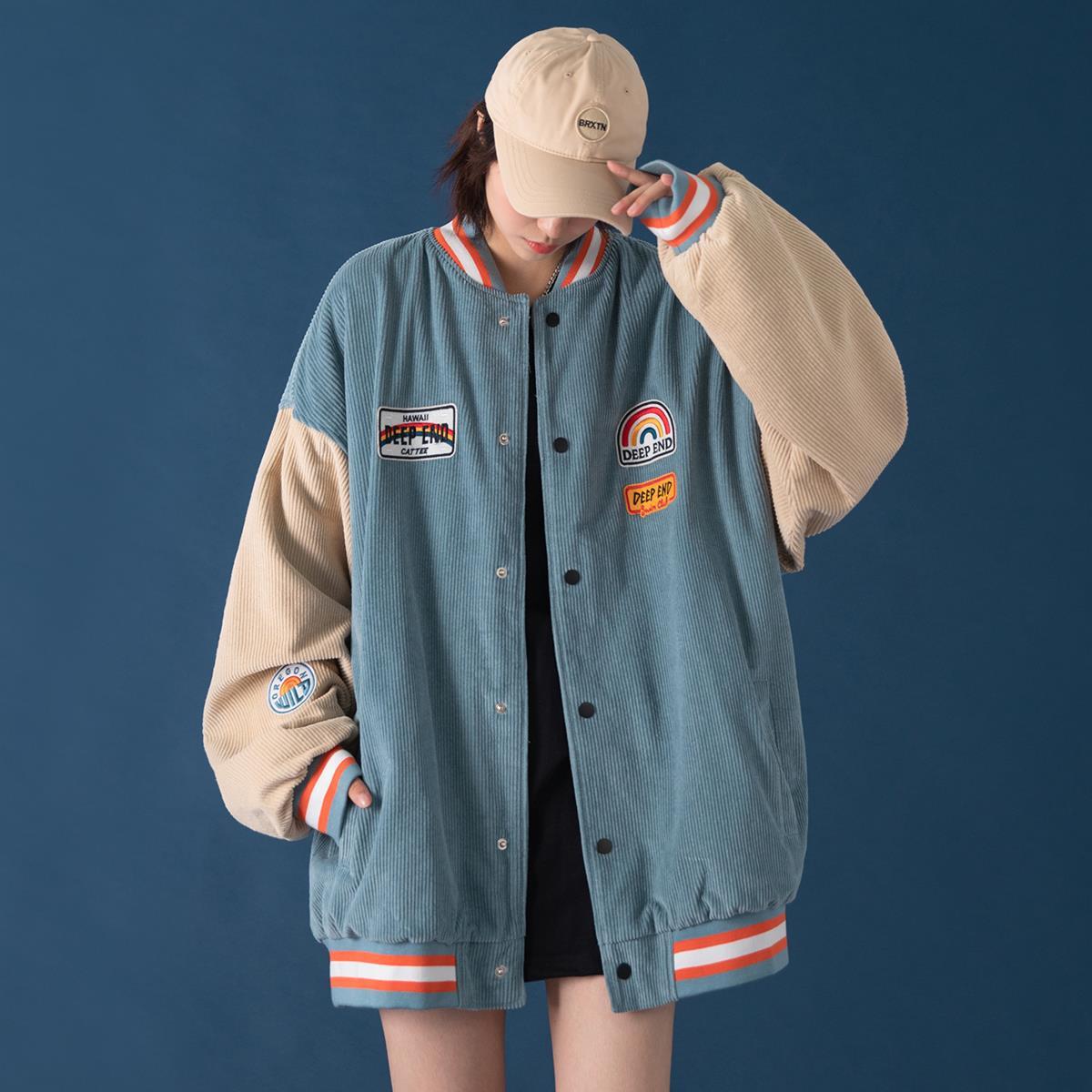 Title 2, Cord-Baseballjacke