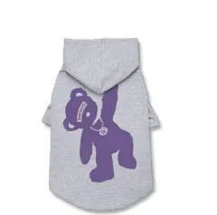 Autumn And Winter Dog Cat Pet Parent-child Hoodie - Grey - View 1
