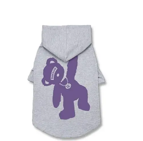 Autumn And Winter Dog Cat Pet Parent child Hoodie Grey Pet - Shop at LoveMi
