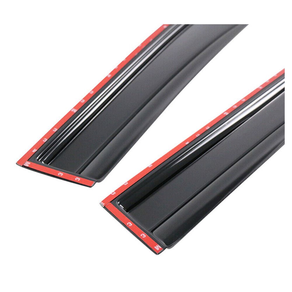 For T Oyota 08-13 T Oyota Highlander Mugen Style Window Visors Rain Sun Guard Vent