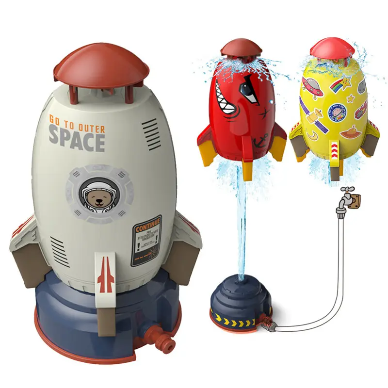 Rocket Launcher Toys Outdoor Water Pressure Lift Sprinkler Toy