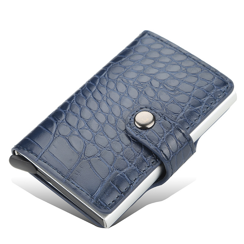 Men's Pattern Card Holder Anti-Magnetic Multiple Card Slots