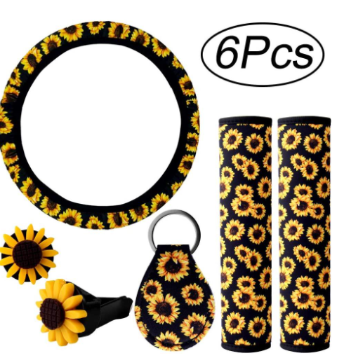 Sunflower accessories 6piece