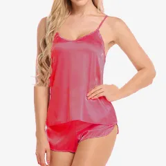 Sexy Lingerie V-neck Sexy Lingerie - Wine Red - View 1