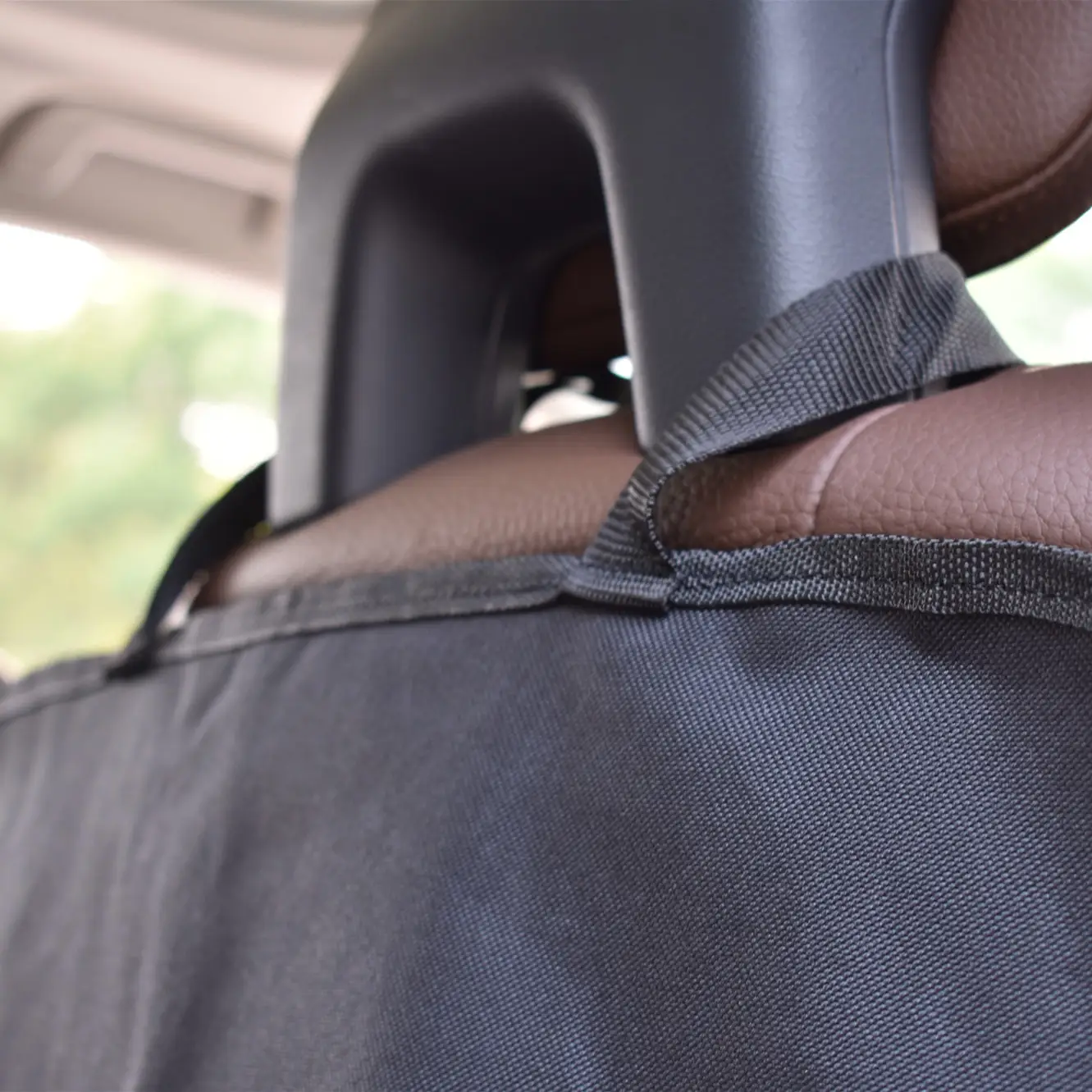 Pet Car Rear Two-seater Oxford Cloth Cushion