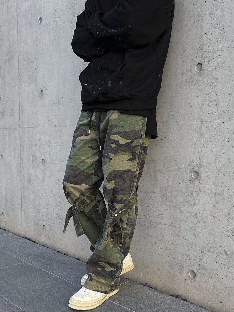 Title 5, Camouflage straight-leg overalls met afneembare...