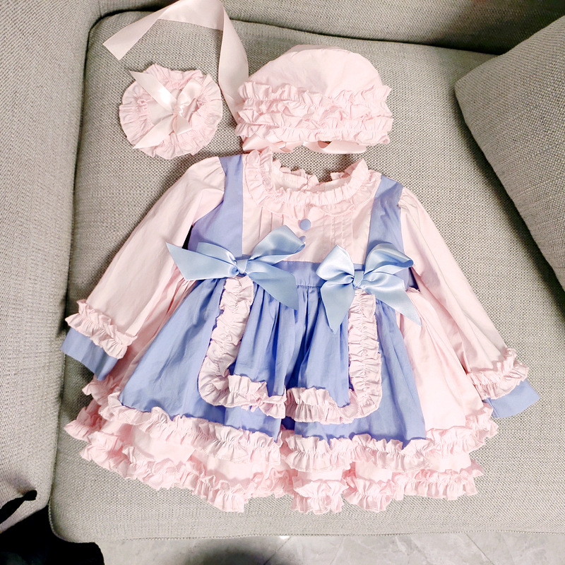 Pure Cotton Tutu Princess Dress Bow Knot Female Treasure