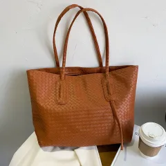 Shoulder Handbags Fashion French Tote Bag - Brown - View 1