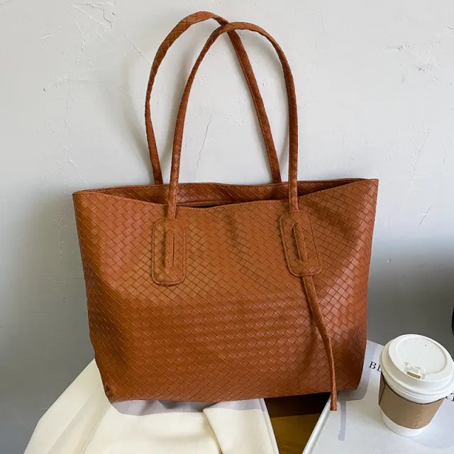Shoulder Handbags Fashion French Tote Bag Brown - Shop at LoveMi