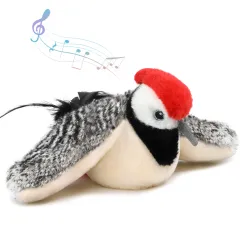 Electric Cat Toy Bird For Self-Entertainment - Interactive Cat Toy Automatic With Catnip, Intelligent Rechargeable Cat Toy For Cats To Play With An... - View 1