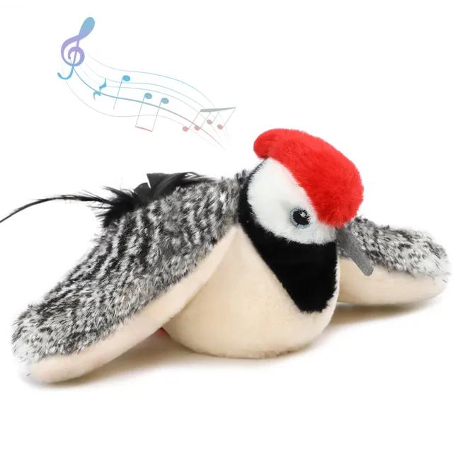 Electric Cat Toy Bird For Self Entertainment Interactive Cat Toy Automatic With Catnip, Intelligent Rechargeable Cat Toy For Cats To Play With An... Gray - Shop at LoveMi